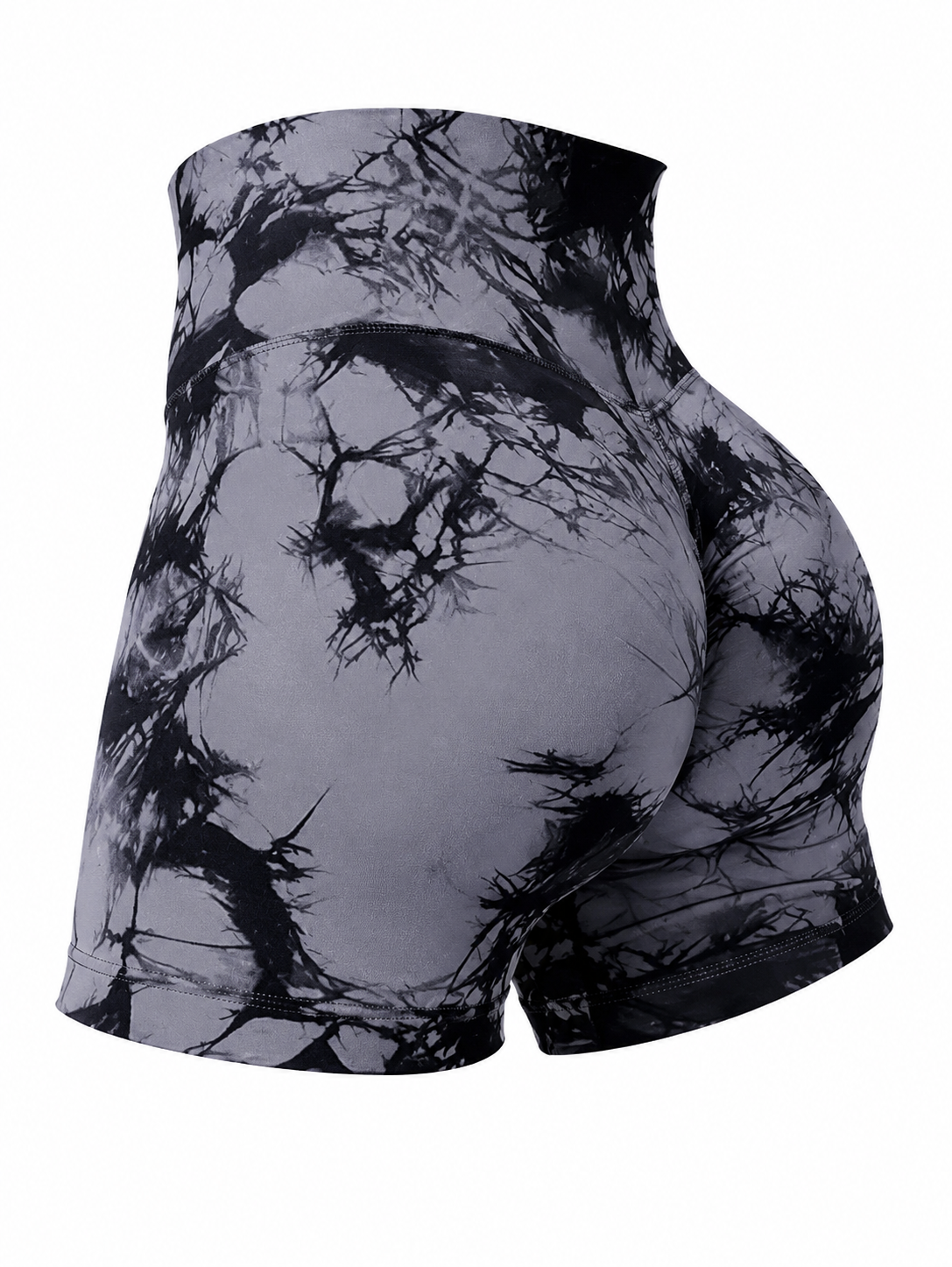 Shorts womens running | High Waist Tie-Dye