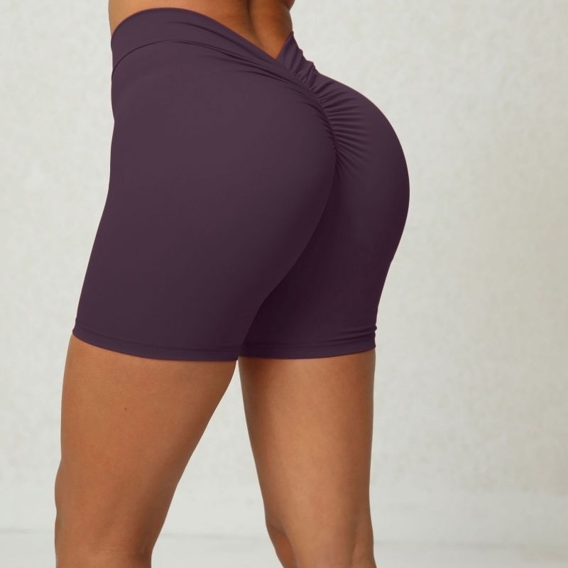 High waisted booty shorts | V-Back Sculpt