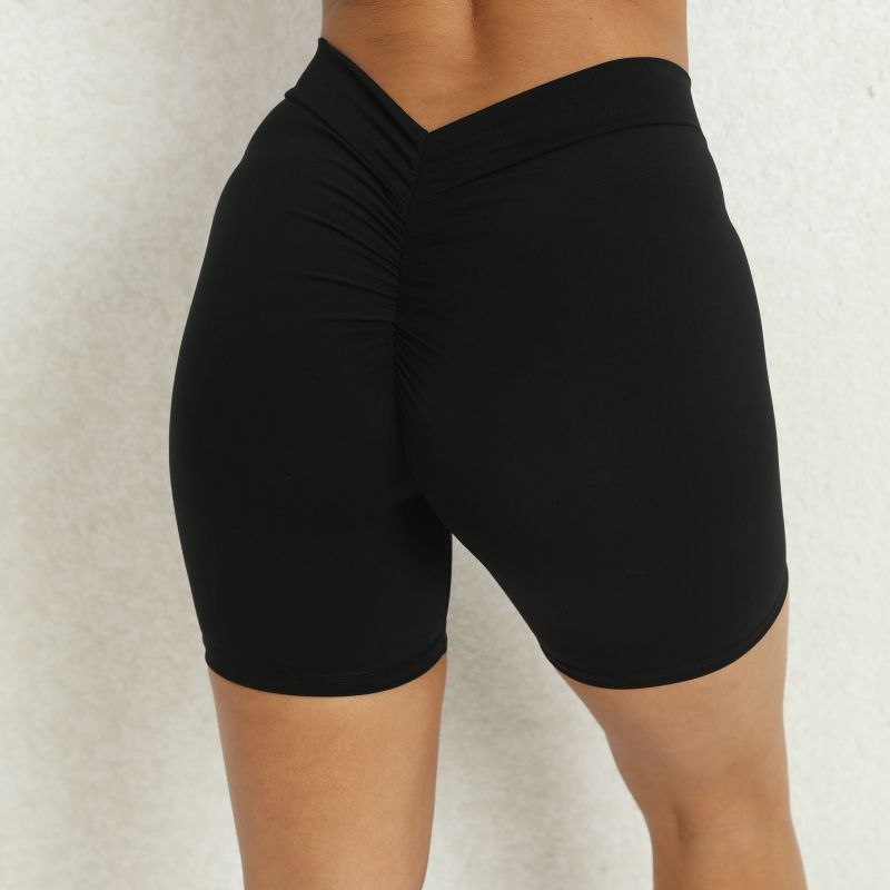 High waisted booty shorts | V-Back Sculpt