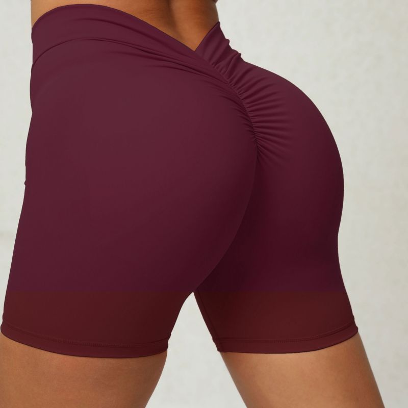 High waisted booty shorts | V-Back Sculpt
