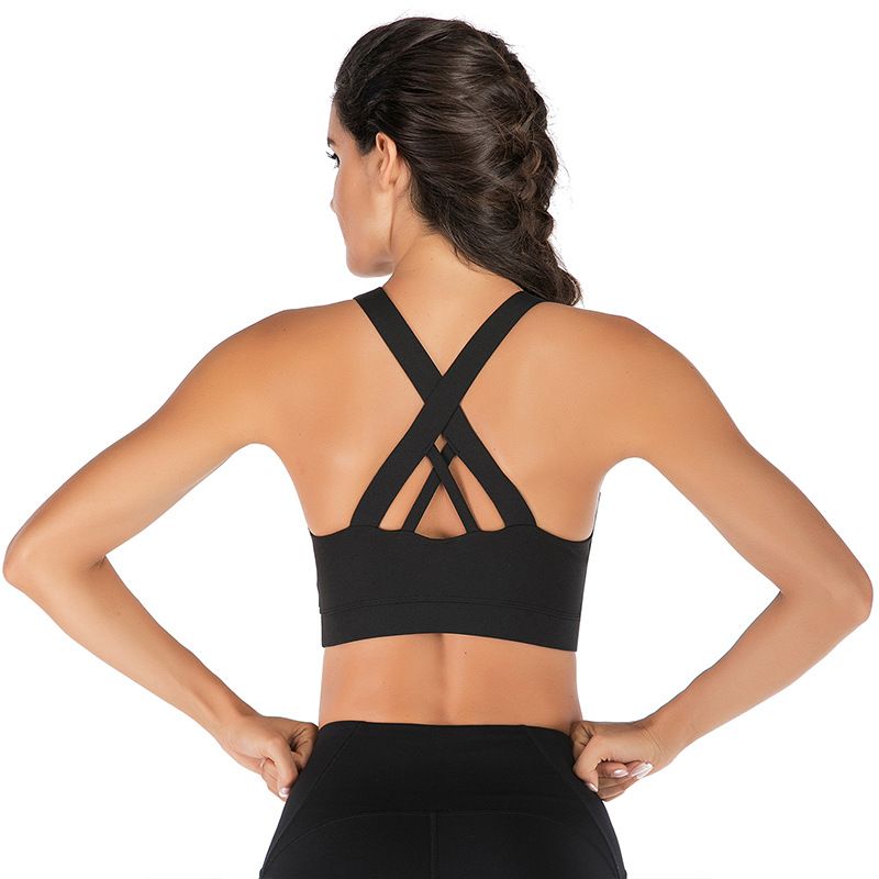 Triangle Cutout Bra