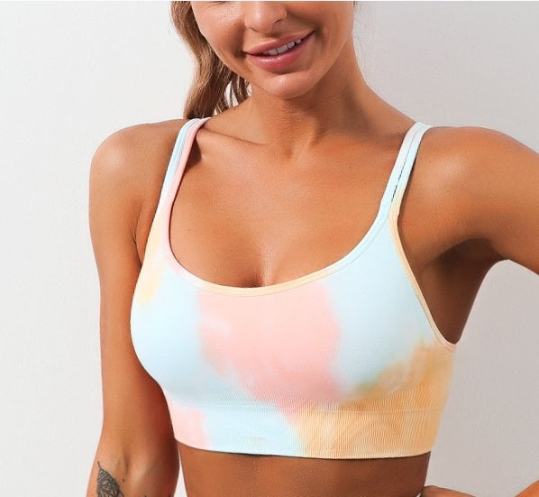 Yoga sports bra | Tie Dye Comfort