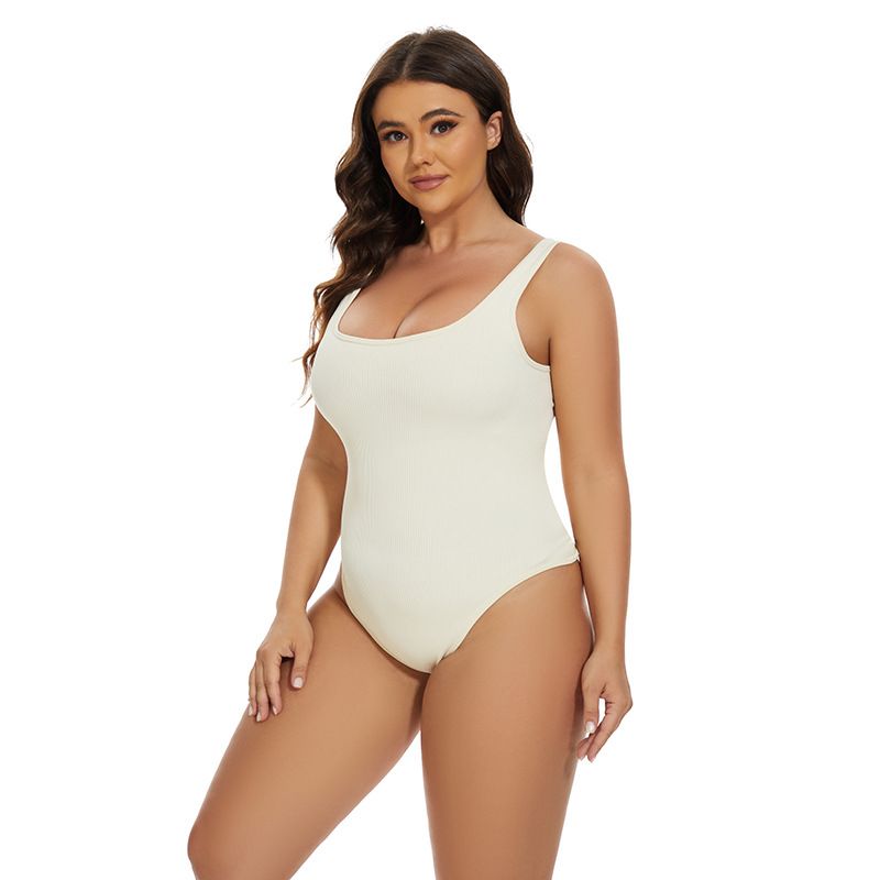 Seamless Threaded Vest Jumpsuit