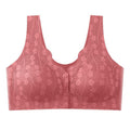 Front Clasp Gathering Bra