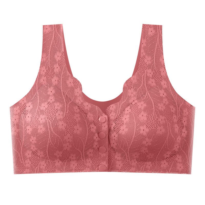 Front Clasp Gathering Bra