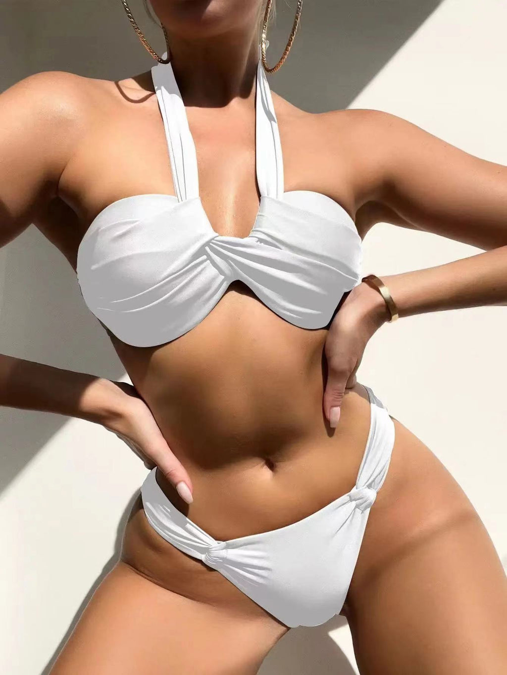 Halter bikini top | Push-Up Comfort