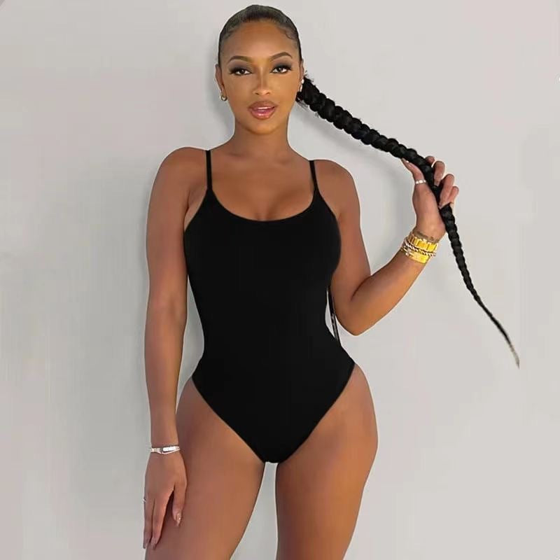 Skinny Strap Swimsuit