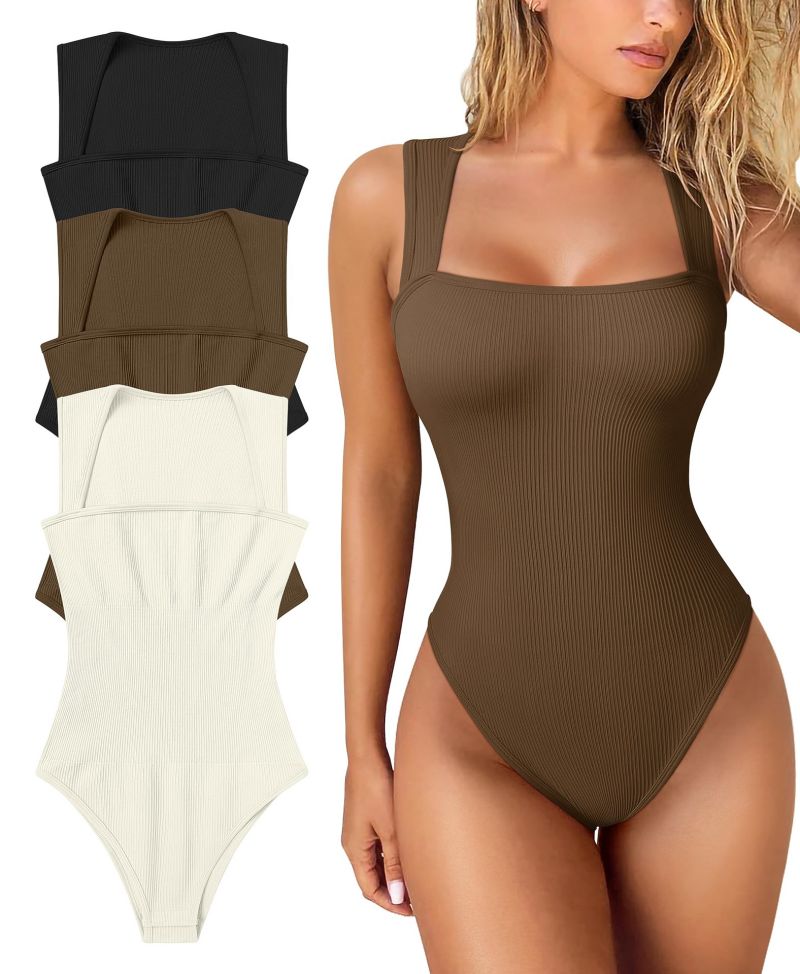 Ribbed Sleeveless Jumpsuit