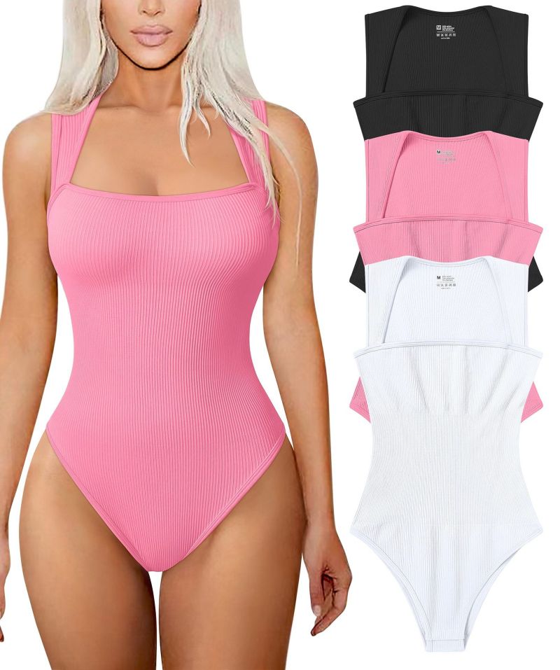 Ribbed Sleeveless Jumpsuit