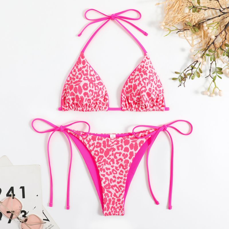 Leopard bikini | Adjustable Tie Fit