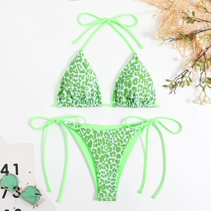 Leopard bikini | Adjustable Tie Fit
