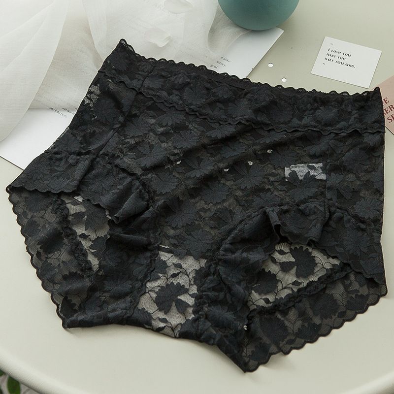High-waisted Lace Underwear