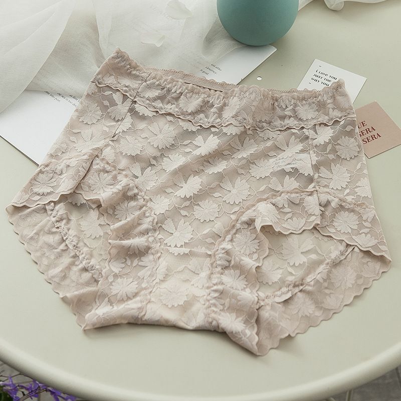 High-waisted Lace Underwear