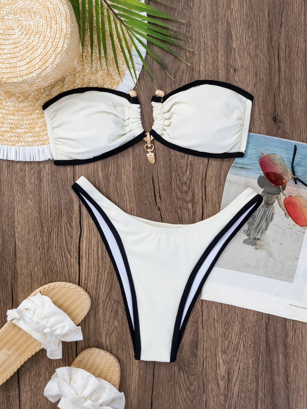 Bandeau bikini top | Strapless Comfort