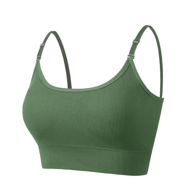 Compression sports bra | Ribbed Fit