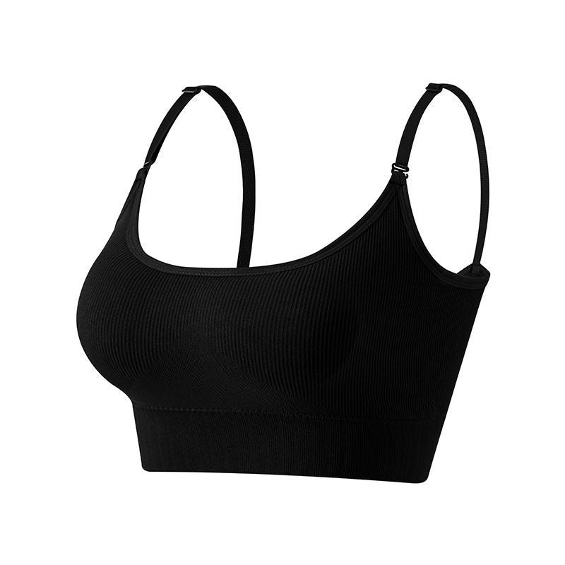 Compression sports bra | Ribbed Fit