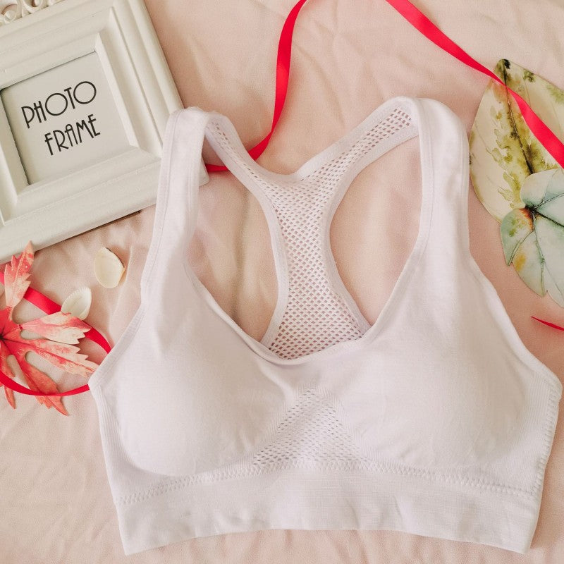 Pink sports bra | Wireless Quick-Dry