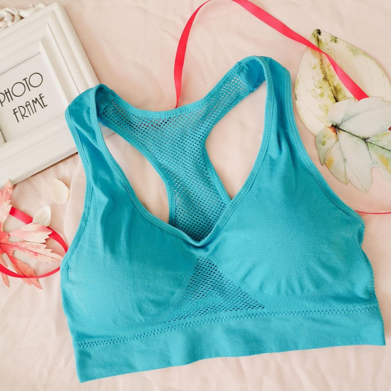 Pink sports bra | Wireless Quick-Dry