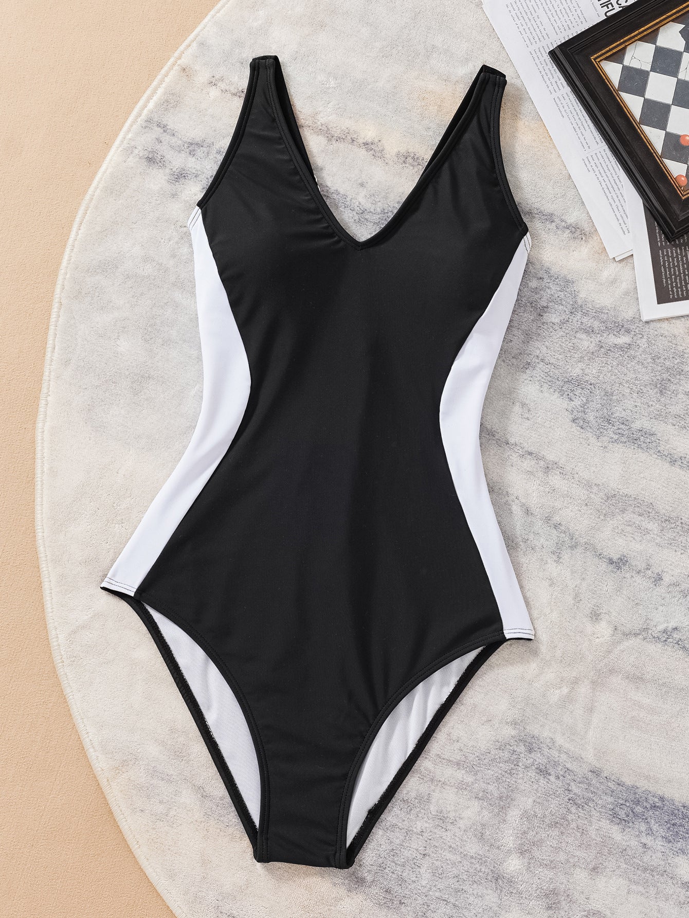Lace-Up Swimsuit