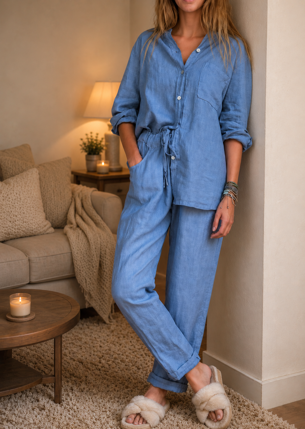 Linen pajamas | Breathable Comfort