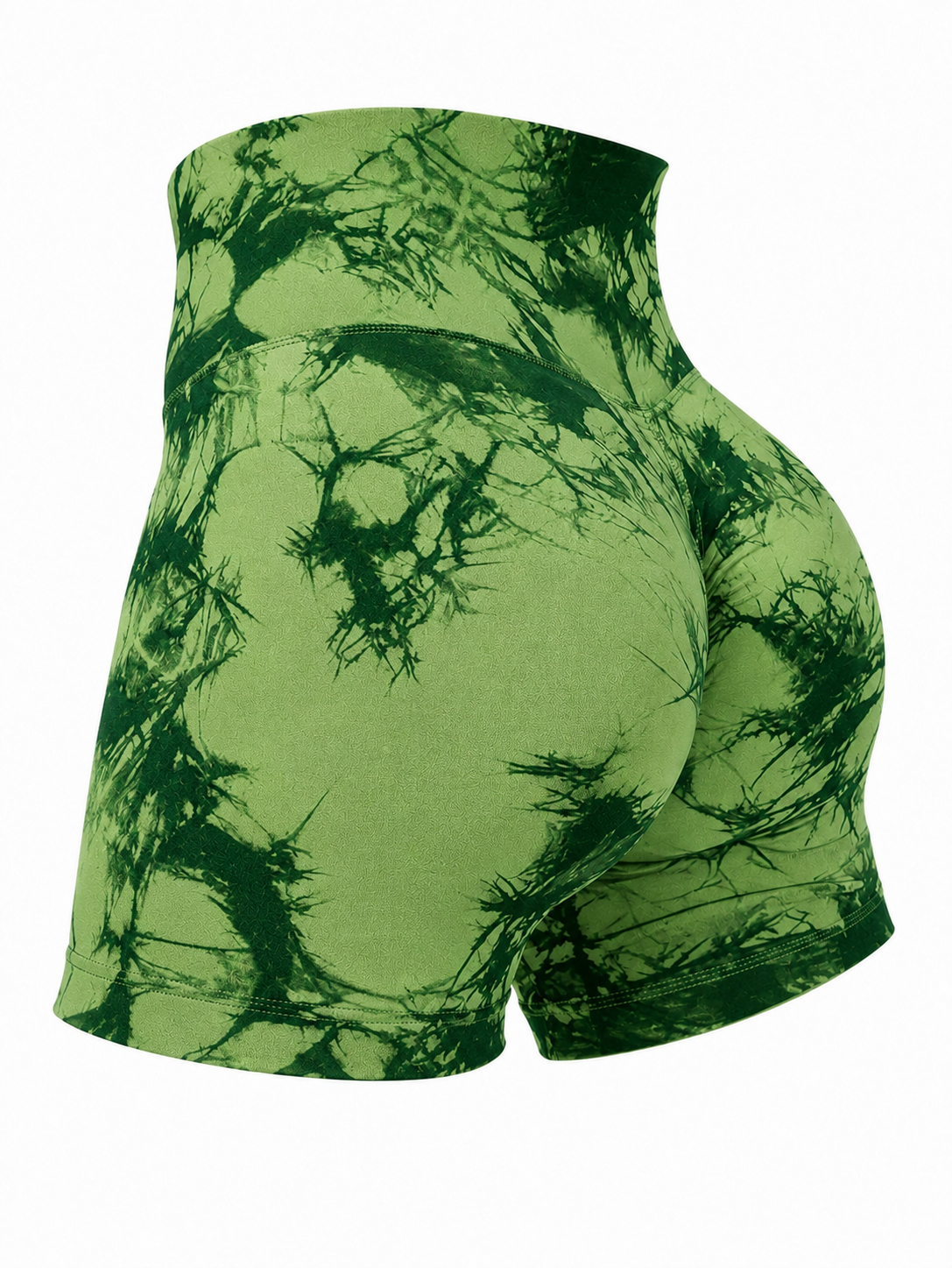 Shorts womens running | High Waist Tie-Dye