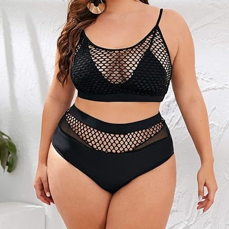 Plus size bikini tops | Wireless Lace