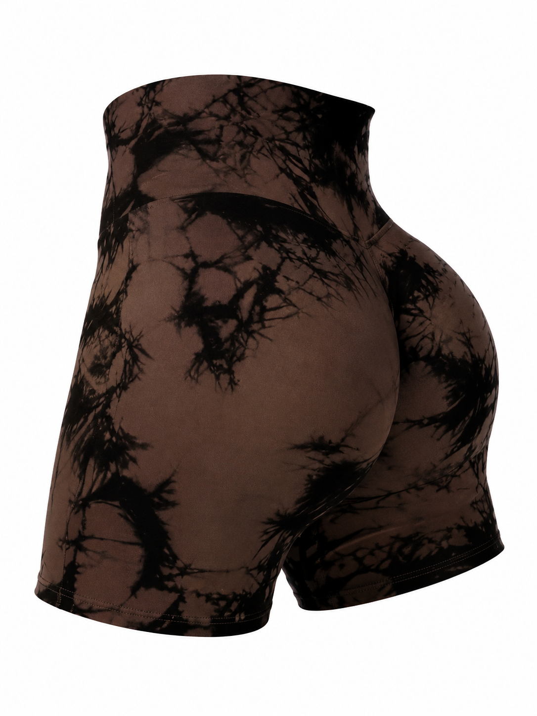 Shorts womens running | High Waist Tie-Dye
