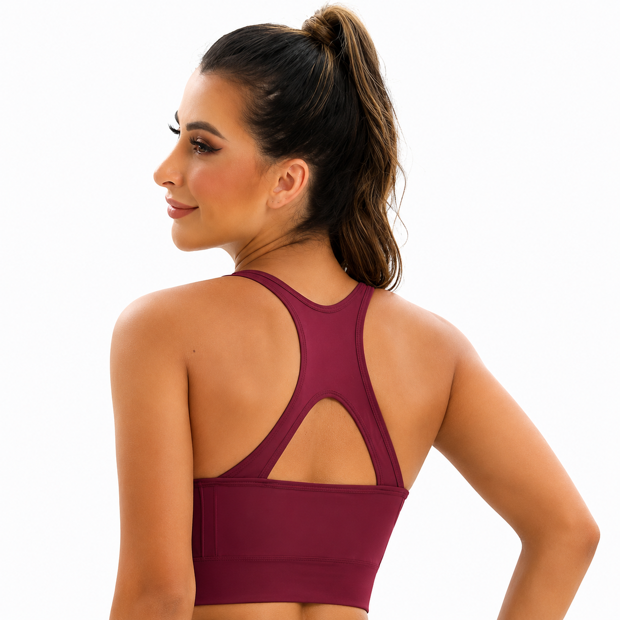 Racer back bra | Seamless Support