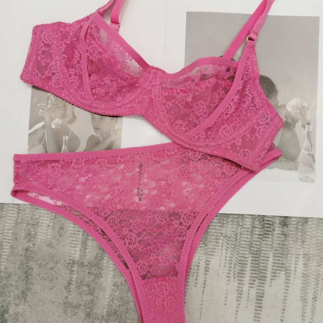 Transparent Lace Lingerie