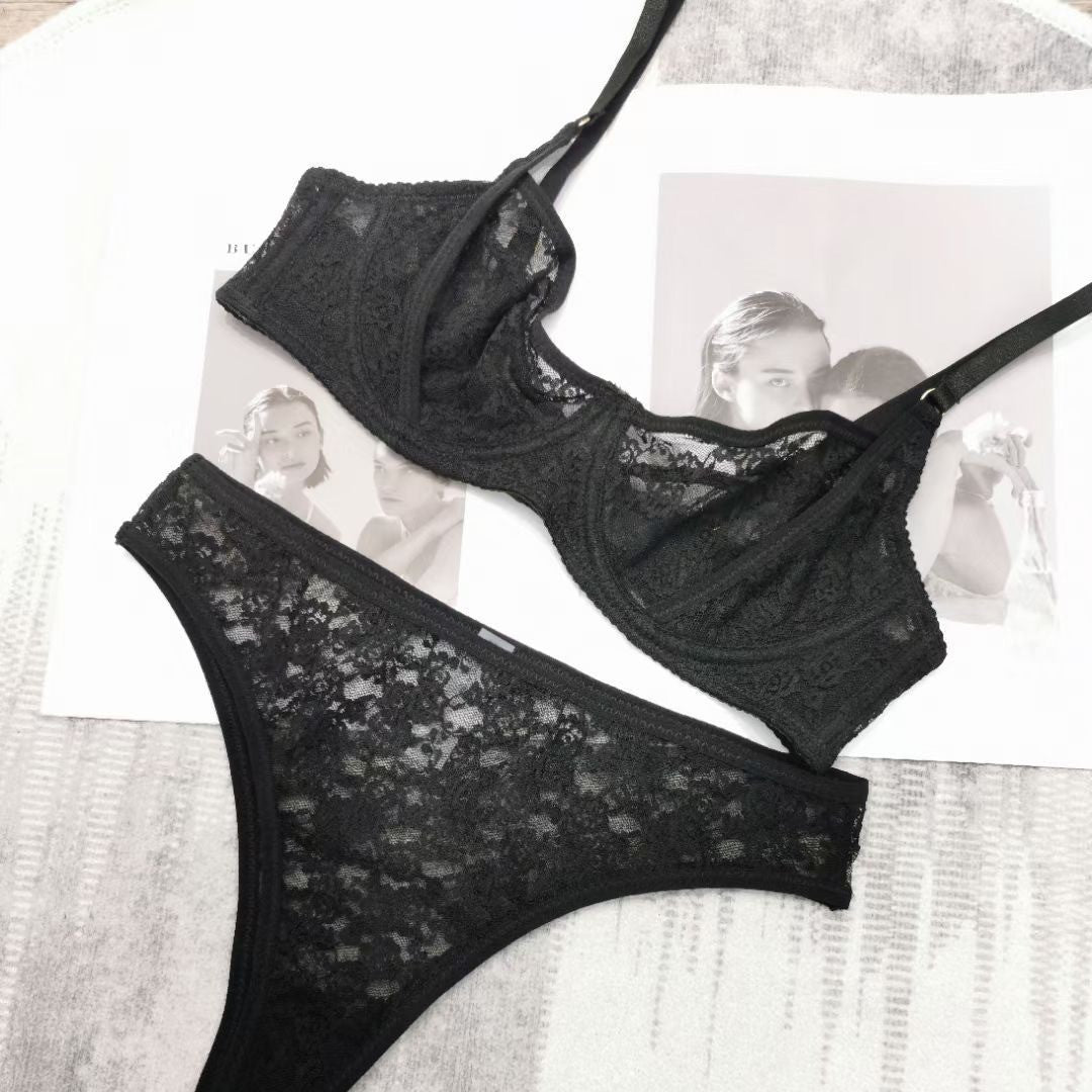 Transparent Lace Lingerie