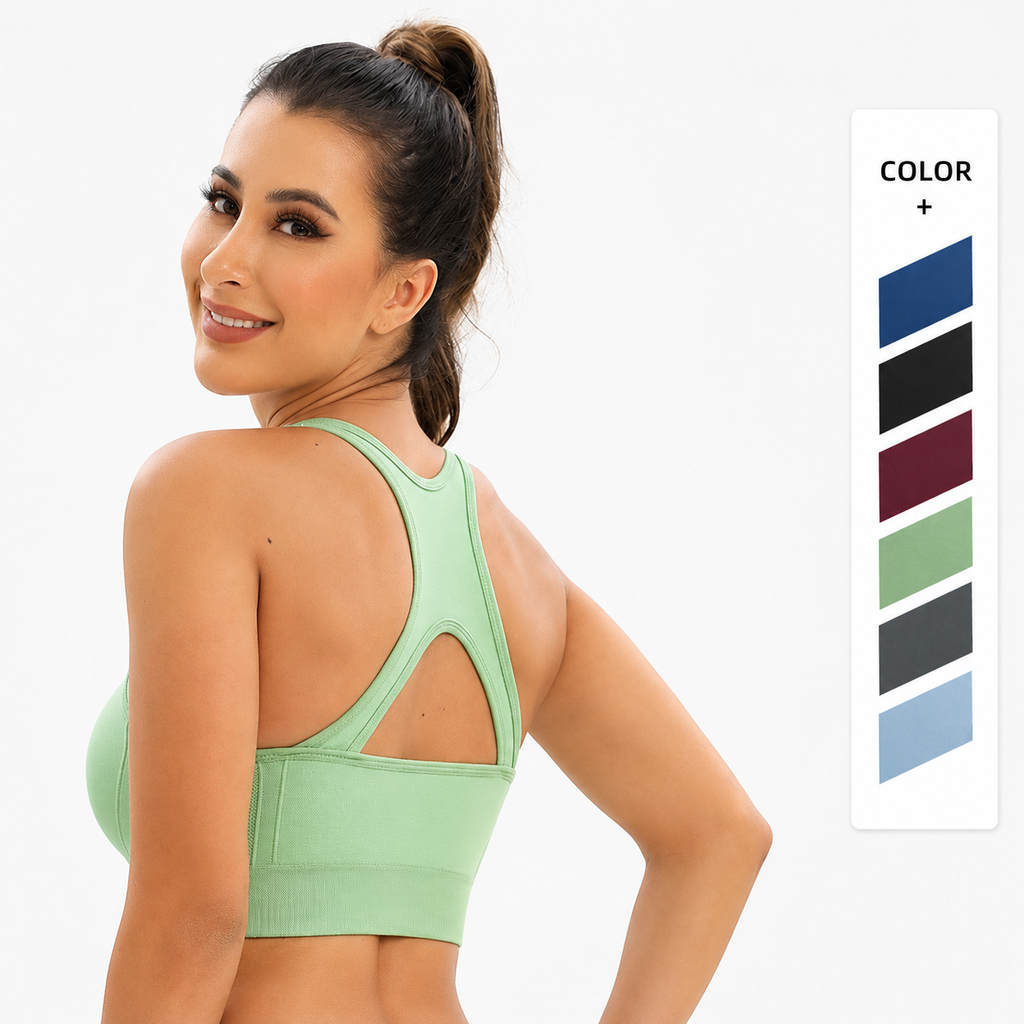 Racer back bra | Seamless Support