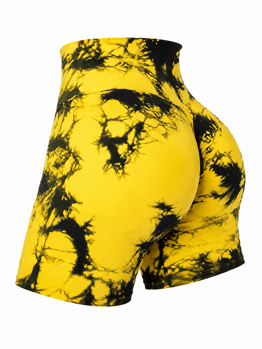Shorts womens running | High Waist Tie-Dye