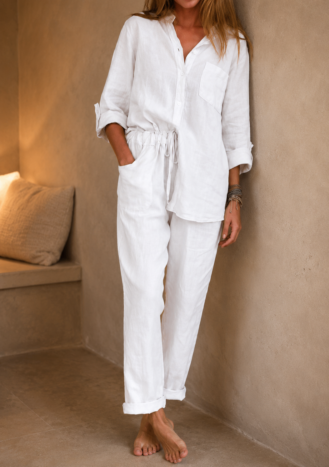 Linen pajamas | Breathable Comfort