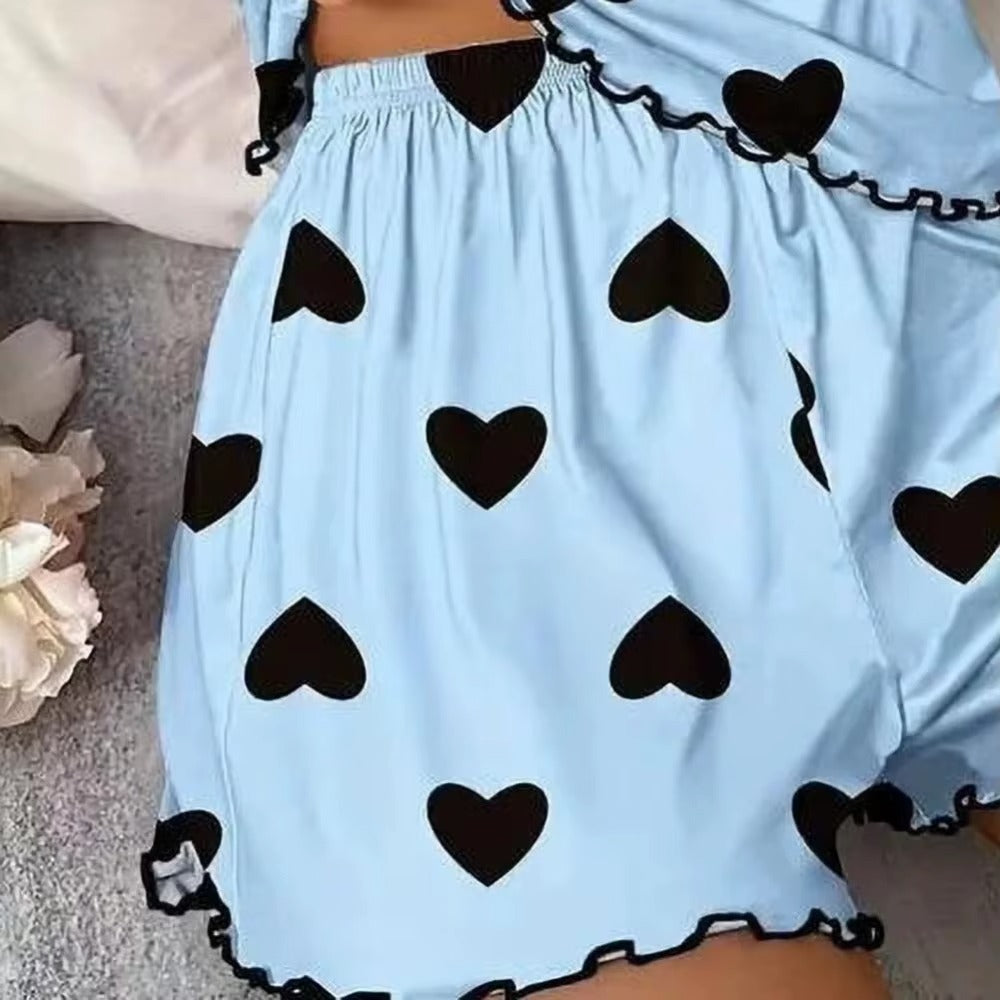 Pajama heart | Ice Silk Cooling