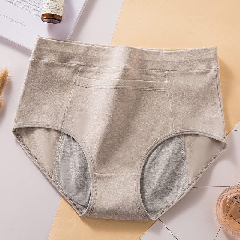 Women'S High-Waist Cotton Underwear