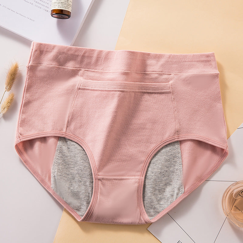 Women'S High-Waist Cotton Underwear
