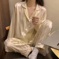 Long Sleeve Trousers Pajamas Set